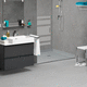 pavimento in vinile / da interno / da bagno / per ambienti umidi
