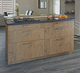 cucina contemporanea / in Fenix NTM / in laminato / in melaminico