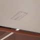 illuminazione di emergenza da soffitto / rettangolare / LED / in ABS