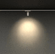 faretti a binario LED / tondo / in alluminio / in policarbonato