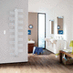 scaldasalviette elettrico / ad acqua calda / 500 w / 750 w