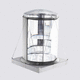 lucernario tubolare con LED