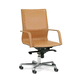 sedia da ufficio contemporanea / da interno / in pelle / in tessuto