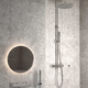 set doccia da parete / da soffitto / contemporaneo / per hotel