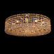 plafoniera classica / rotonda / in cristallo Swarovski® / in ottone