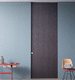 porta da interno / in legno / a scomparsa / contemporanea