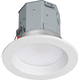 downlight da incasso / a incandescenza / centrabile / bianco