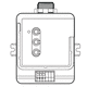 sensore di luminosità / capacitivo / da interno / non incassato
