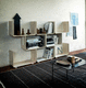 scaffale modulare / moderno / in rovere / in acero
