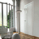 porta da interno / in MDF / battente / contemporanea