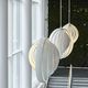lampada a sospensione / in metallo laccato / contemporanea / con cavo