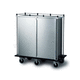 carrello per vassoi gastronorm / per cucina professionale / di trasporto / in acciaio inossidabile