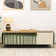 credenza contemporanea / in frassino / con cassetti / su misura