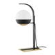 lampada da tavolo / in metallo / contemporanea / con cavo