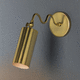 applique contemporanea / da interno / in ottone / cilindrica