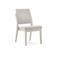 sedia contemporanea / da interno / in tessuto / con supporto in faggio