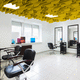 pannello acustico per soffitto / in fibra di poliestere / in PET / 3D