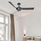 ventilatore da soffitto / residenziale / da interno / in acciaio