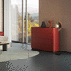 cassettone contemporaneo / in legno laccato / in vetro laccato / rettangolare