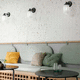 piastrella in ceramica / opaca / a rilievo / da interno