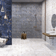 piastrella in gres porcellanato / levigata / da interno / da bagno