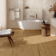 piastrella in legno / finitura naturale / da interno / da bagno