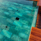 piastrella in porcellana / opaca / da interno / per bagnasciuga di piscina