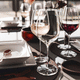 bicchiere da vino / in vetro / contract