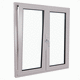 finestra in vetro / in PVC / a battente / fissa
