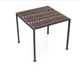 pergola in acciaio / in metallo / in plastica riciclata / in acciaio con rivestimento a polvere