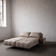 divano modulare / d'angolo / letto / contemporaneo