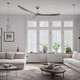 ventilatore da soffitto residenziale / da interno / in ABS / WiFi