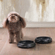 scodella per cane in marmo / in marmo di Carrara / grigia / Made in Italy