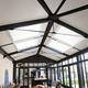 tenda avvolgibile anticalore / a rullo / per veranda / per tetto vetrato