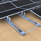 sistema di montaggio per tetto piano / per coperture piatte / con esposizione est/ovest / per modulo fotovoltaico