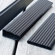 profilo in PVC / tubolare / ad angolo / per recinzione