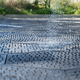 pavé in composito / in plastica riciclata / da esterno / per parcheggio