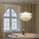 lampada a sospensione / in ottone / contemporanea / con cavo