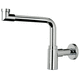 sifone per lavabo in ottone / nero