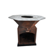 braciere da giardino a legna / a carbonella / in corten / altre forme