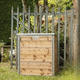 compostiera in legno / da giardino
