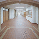 piastrella in laterizio / liscia / da interno / da sala