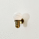 applique Art Deco / da interno / in acciaio / in ottone lucidato