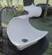 lavabo da appoggio / in Solid Surface / senza foro / senza troppopieno