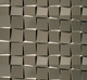 rivestimento di facciata in pannelli / in acciaio inossidabile / 3D / dorato