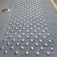 borchia tattile in acciaio inox / in ottone / in rame / in alluminio