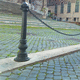 dissuasore di sicurezza / in acciaio con rivestimento a polvere / fissa / alta