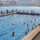 piscina da competizione galleggiante / a straripamento / modulare / da esterno