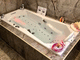 vasca da bagno ad isola / ad uso professionale / in composito / contemporanea