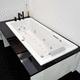 vasca da bagno ad isola / ad uso professionale / in composito / contemporanea